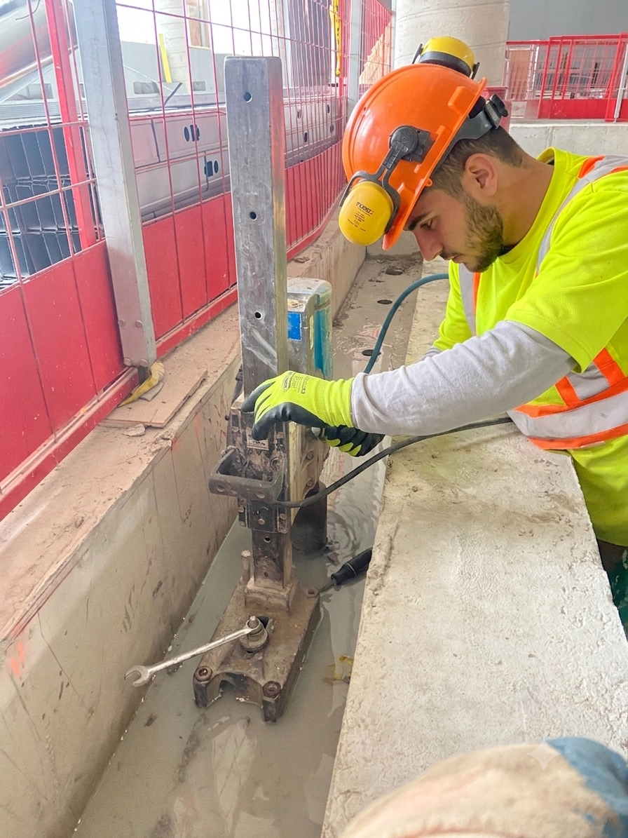 Core Drilling – Rig-Mounted Foundation Openings