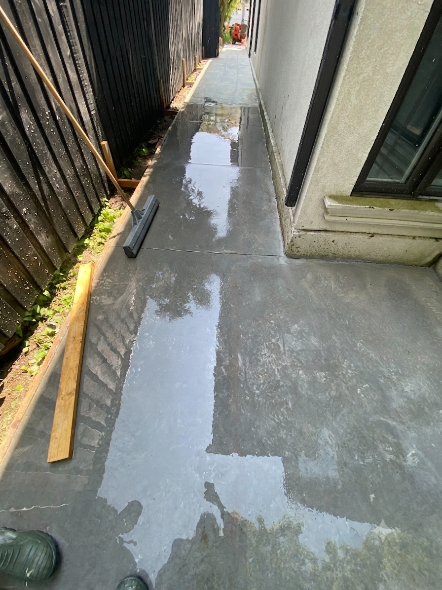 Slab Sawing – Patio Control Joints