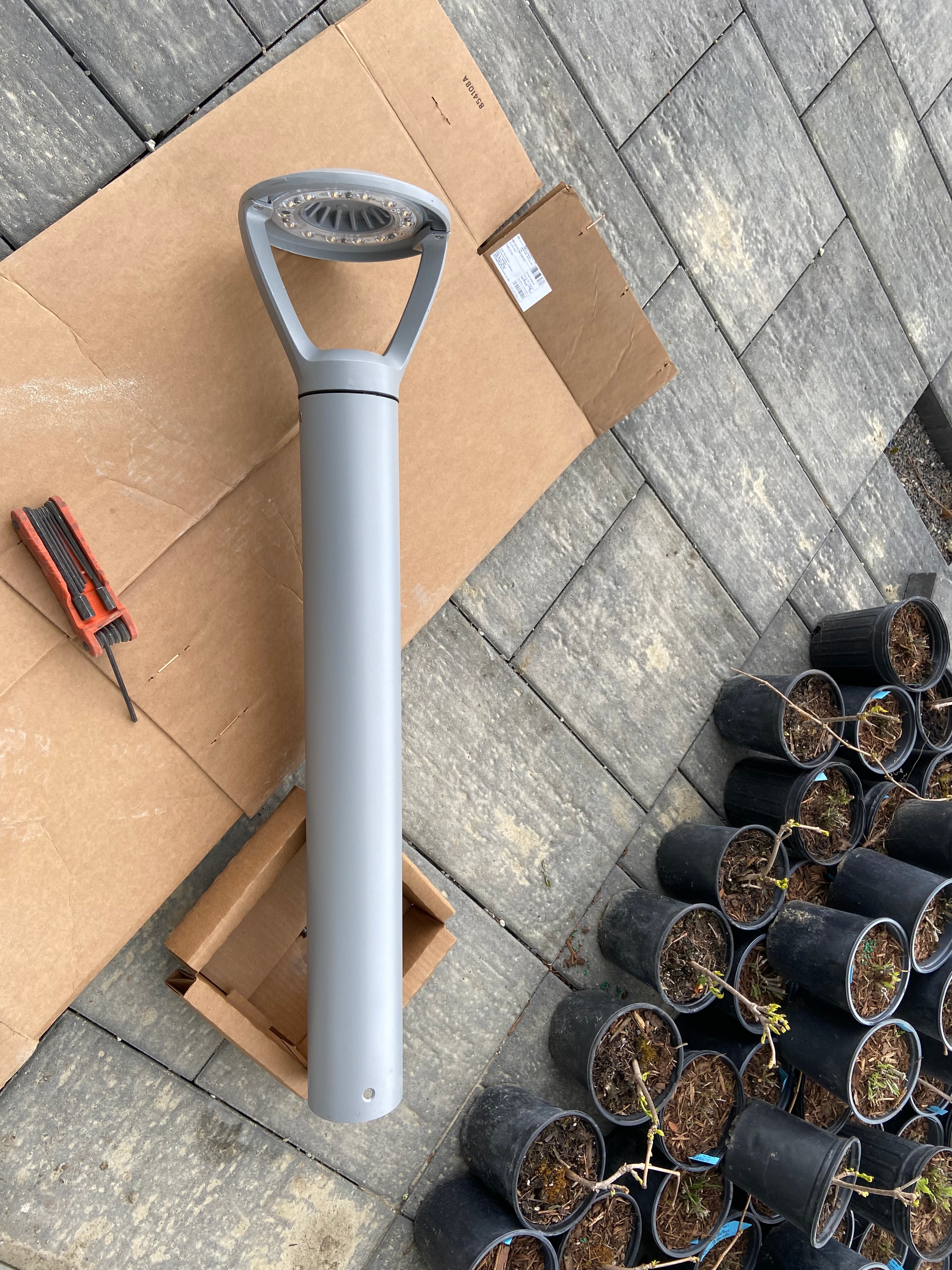 Exterior Lighting – Pathway Bollard Installation